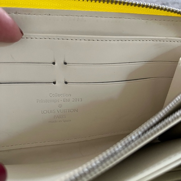 Authentic Louis Vuitton Damier Facet Limited Edition Wallet *NEEDS TO BE DYED* - Picture 8 of 11